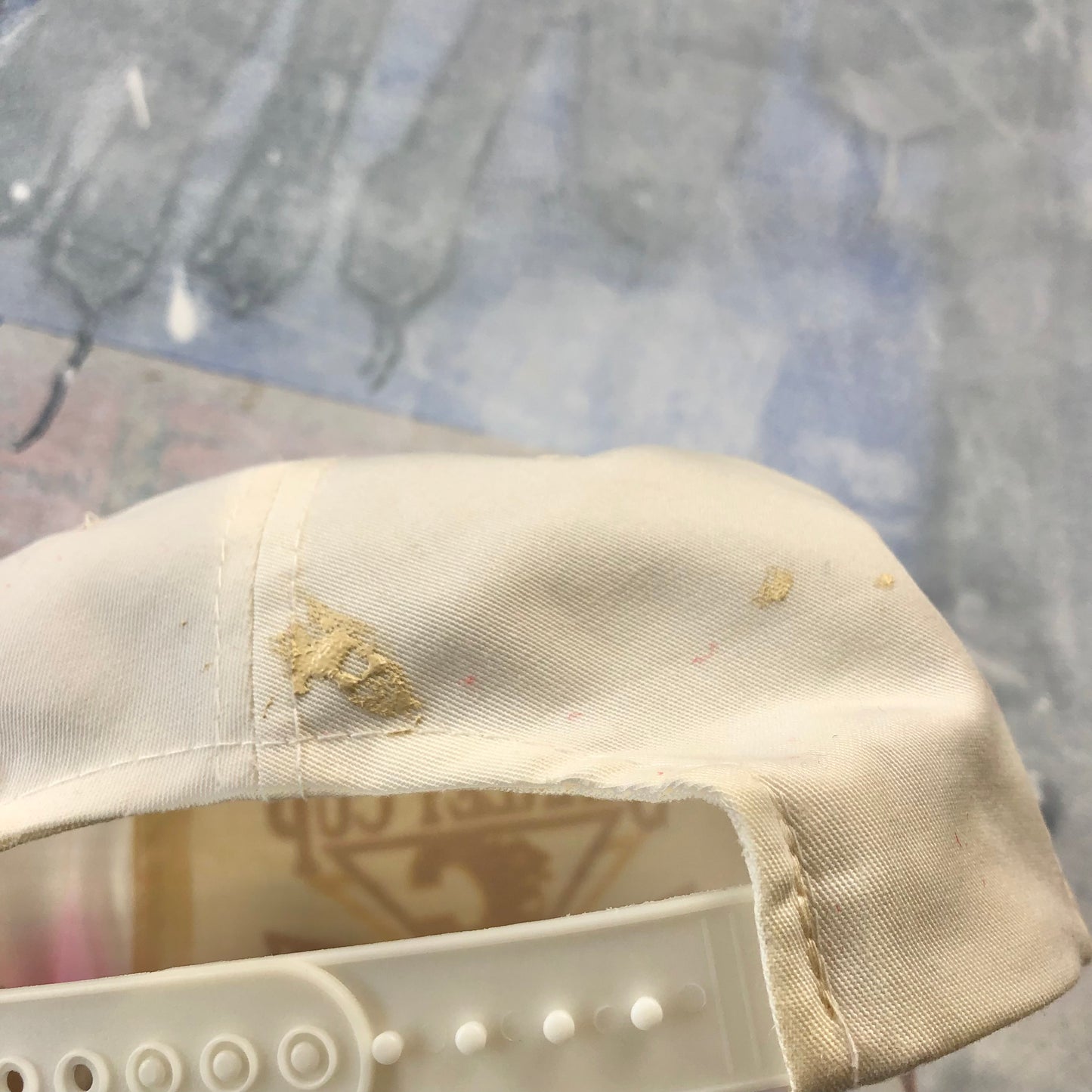 Vintage 1989 Calgary Flames Stanley Cup Champions String Snapback Hat