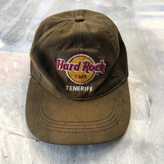 Vintage Hard Rock Cafe Tenerife Spain Snapback Hat