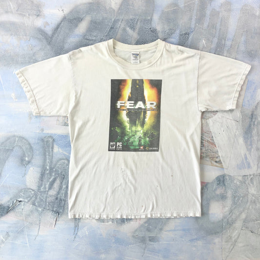 Vintage Fear First Encounter Assault Recon Game T Shirt L