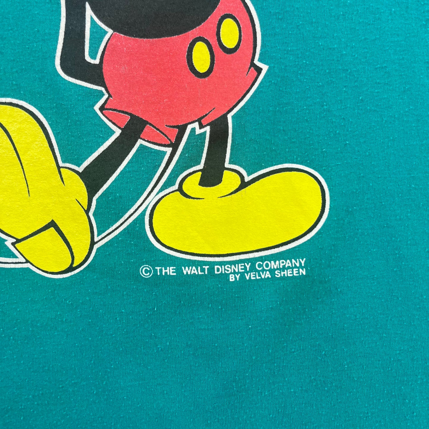 Vintage 80s USA Mickey Mouse Florida Single Stitch T Shirt XL