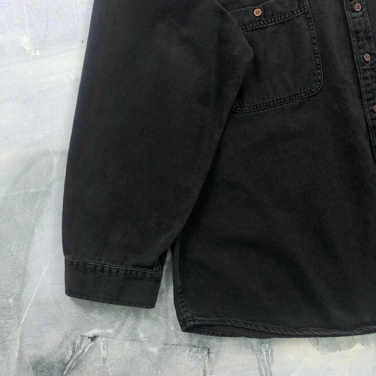 Vintage 90s Levis Denim Button Shirt XXXL