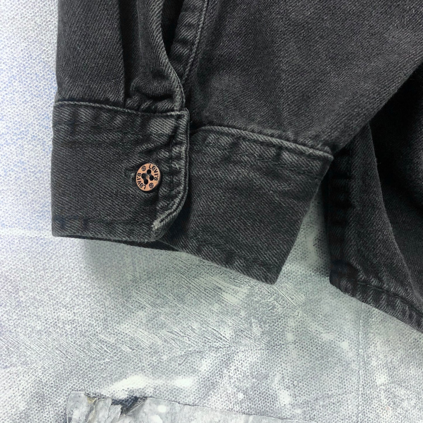 Vintage 90s Levis Denim Button Shirt XXXL