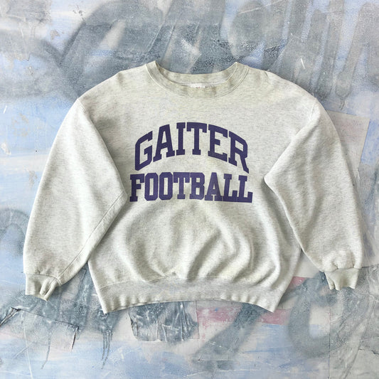 Vintage 90s Bishop University Gaiter Football Crewneck Sweatshirt L