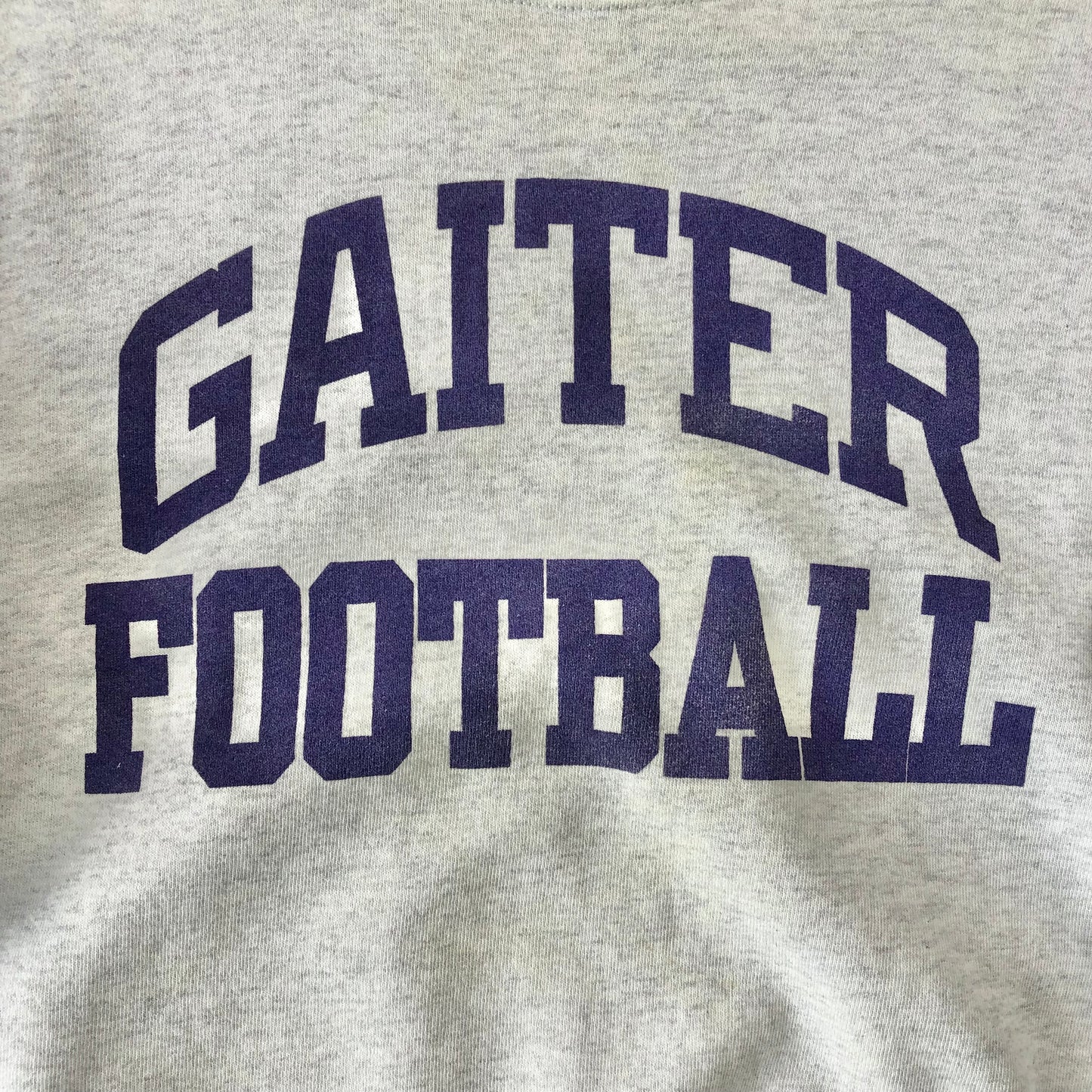 Vintage 90s Bishop University Gaiter Football Crewneck Sweatshirt L