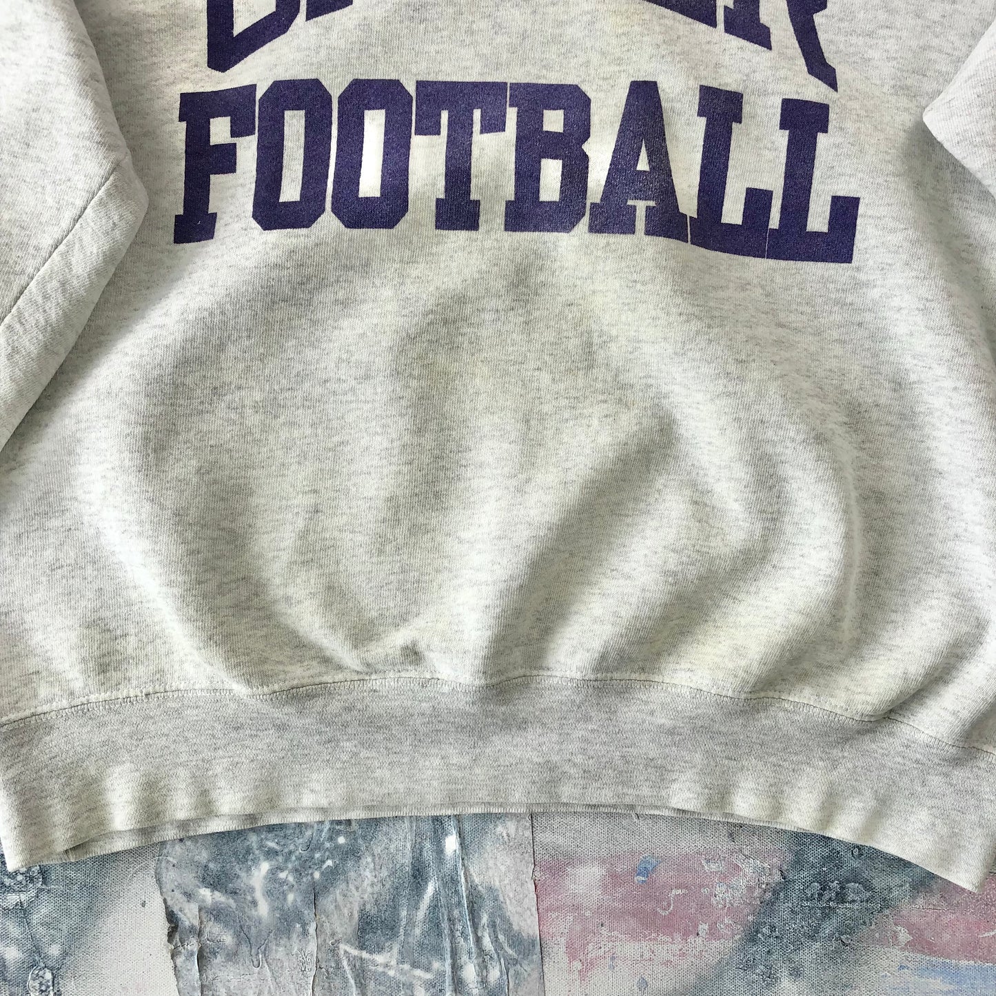 Vintage 90s Bishop University Gaiter Football Crewneck Sweatshirt L