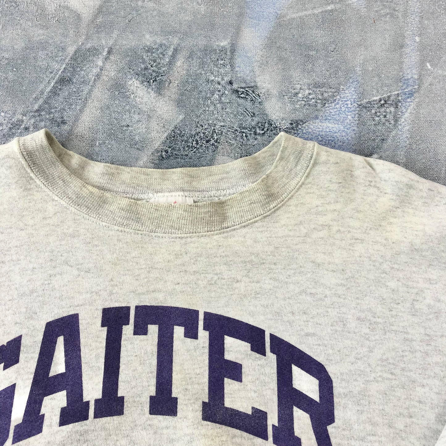 Vintage 90s Bishop University Gaiter Football Crewneck Sweatshirt L