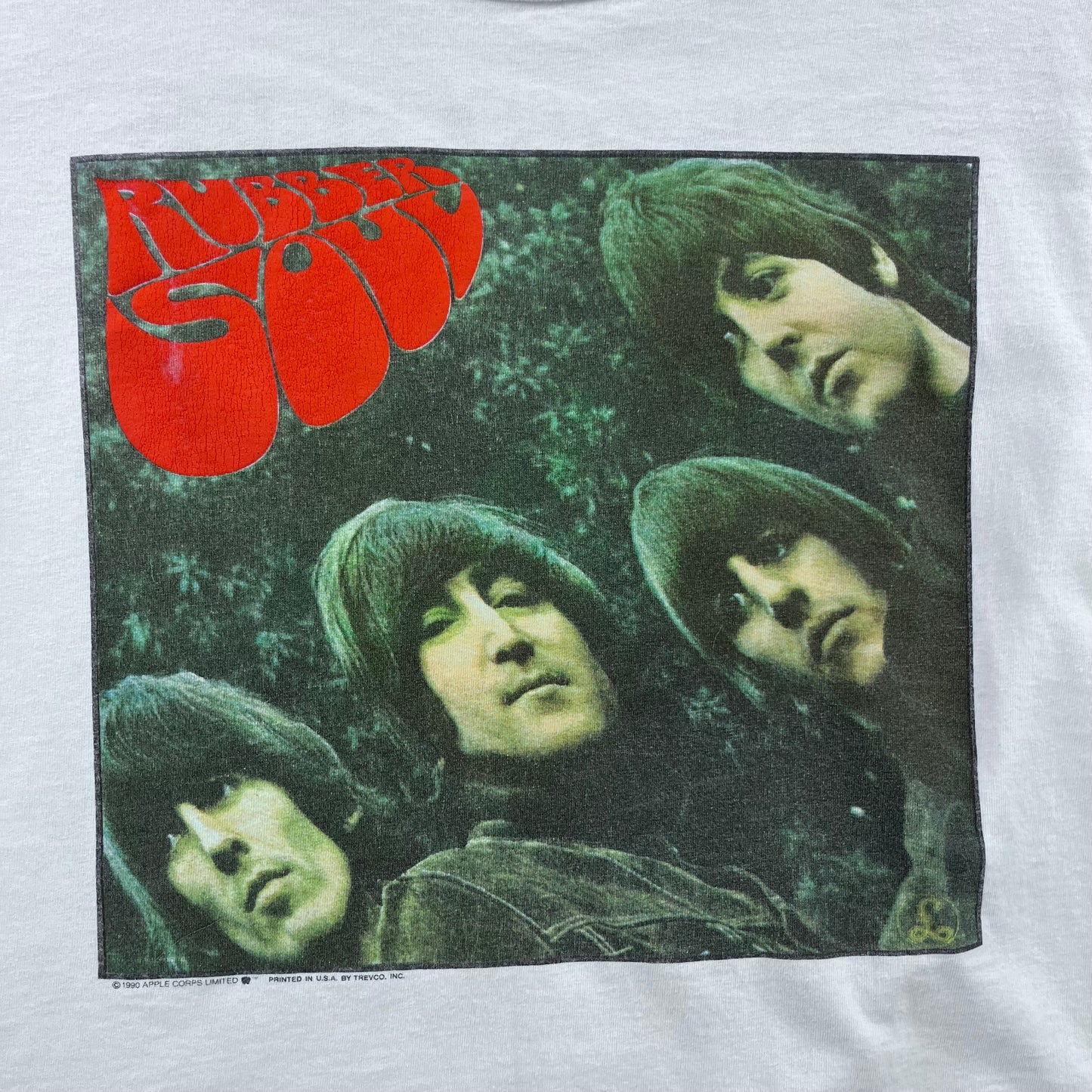 Vintage 90s USA The Beatles Rubber Soul T Shirt M