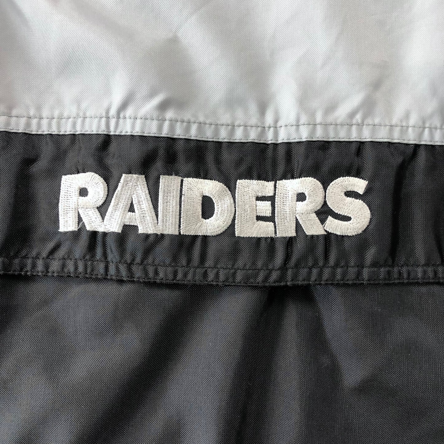 Vintage 90s G-III By Carl Banks NFL Oakland Raiders Reversible Sport Zip Jacket XXXXL