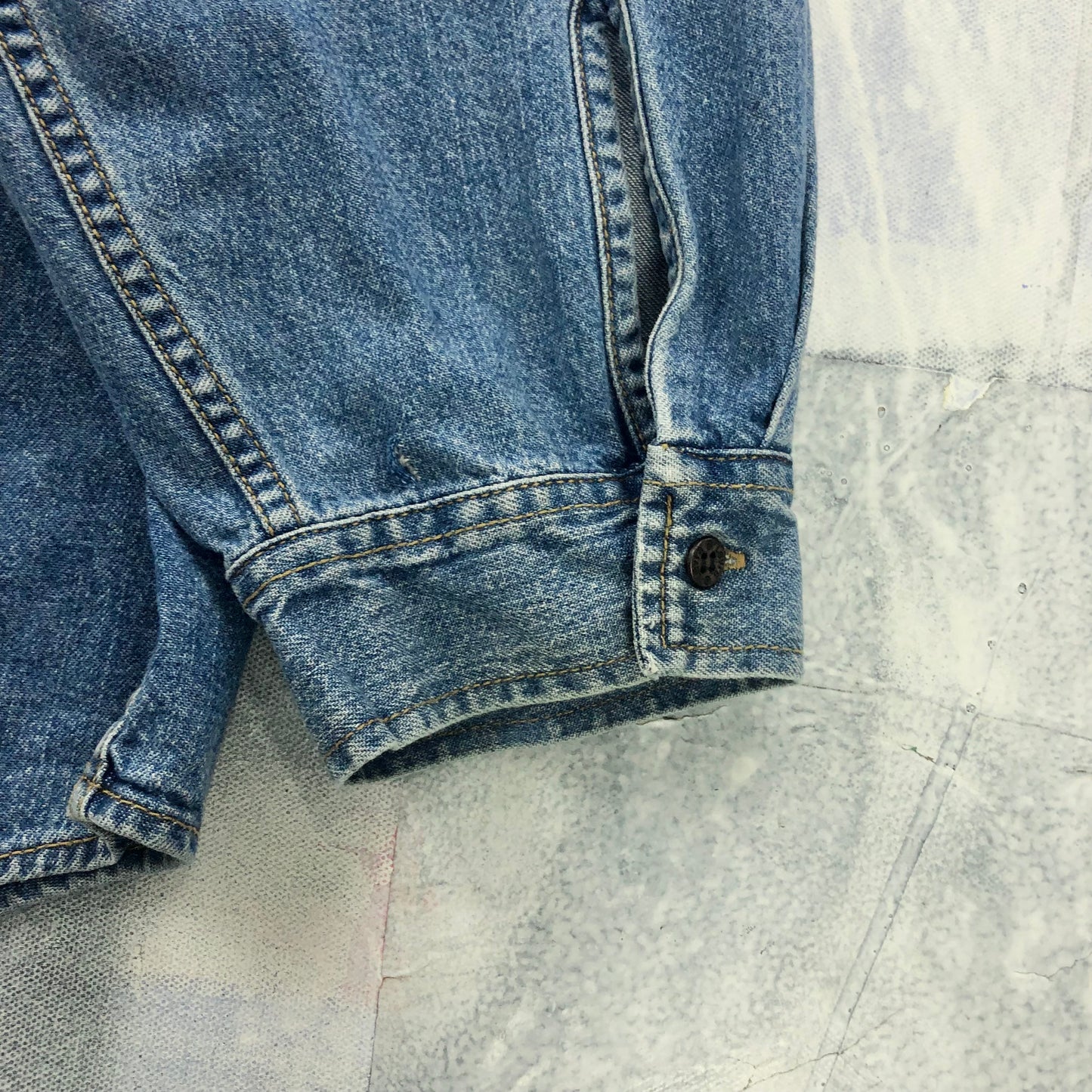 Vintage 90s Levis Denim Button Shirt XXXL