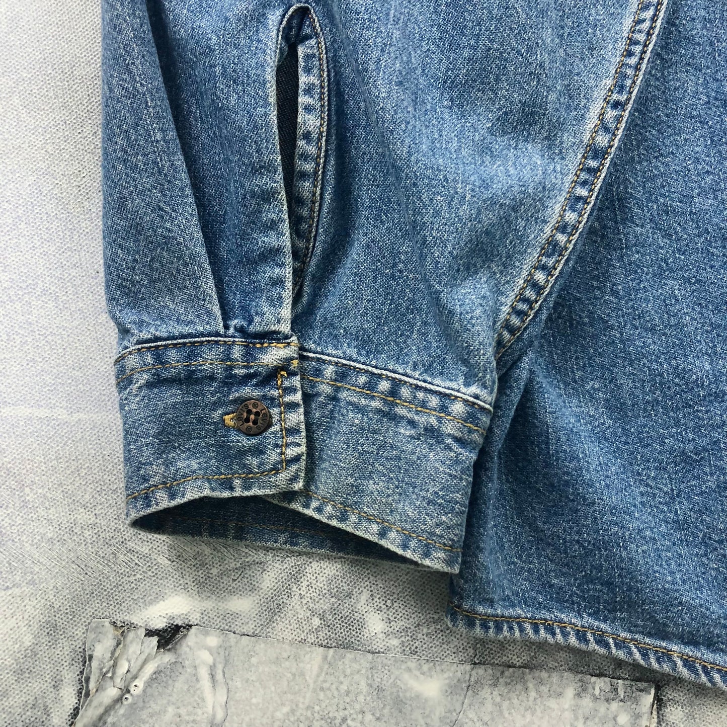Vintage 90s Levis Denim Button Shirt XXXL