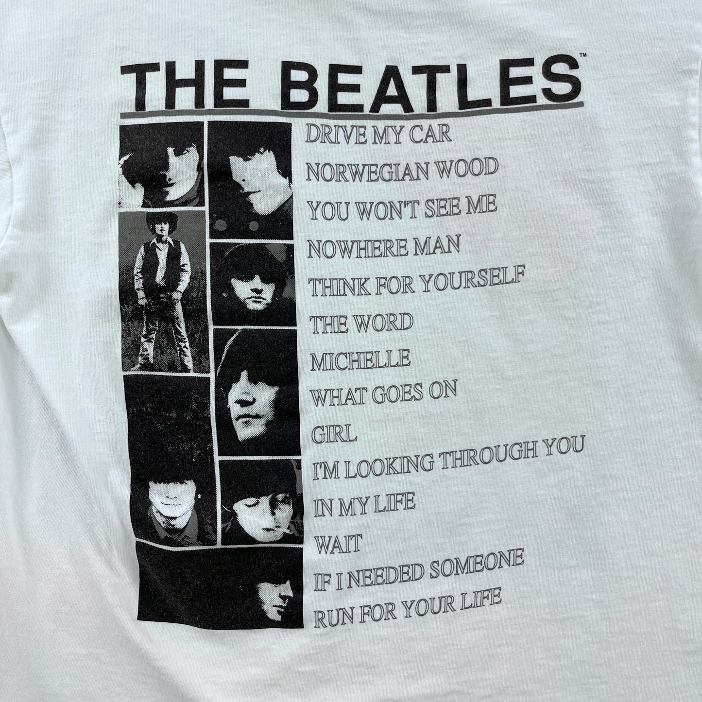 Vintage 90s USA The Beatles Rubber Soul T Shirt M