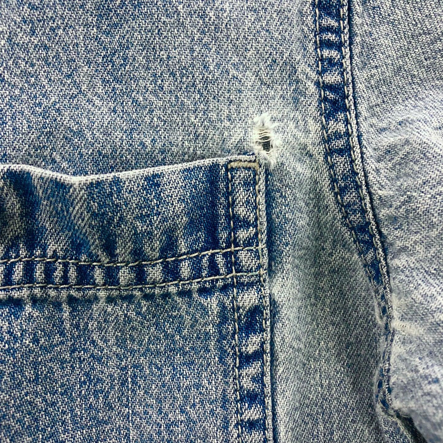 Vintage 90s Levis Denim Button Shirt S