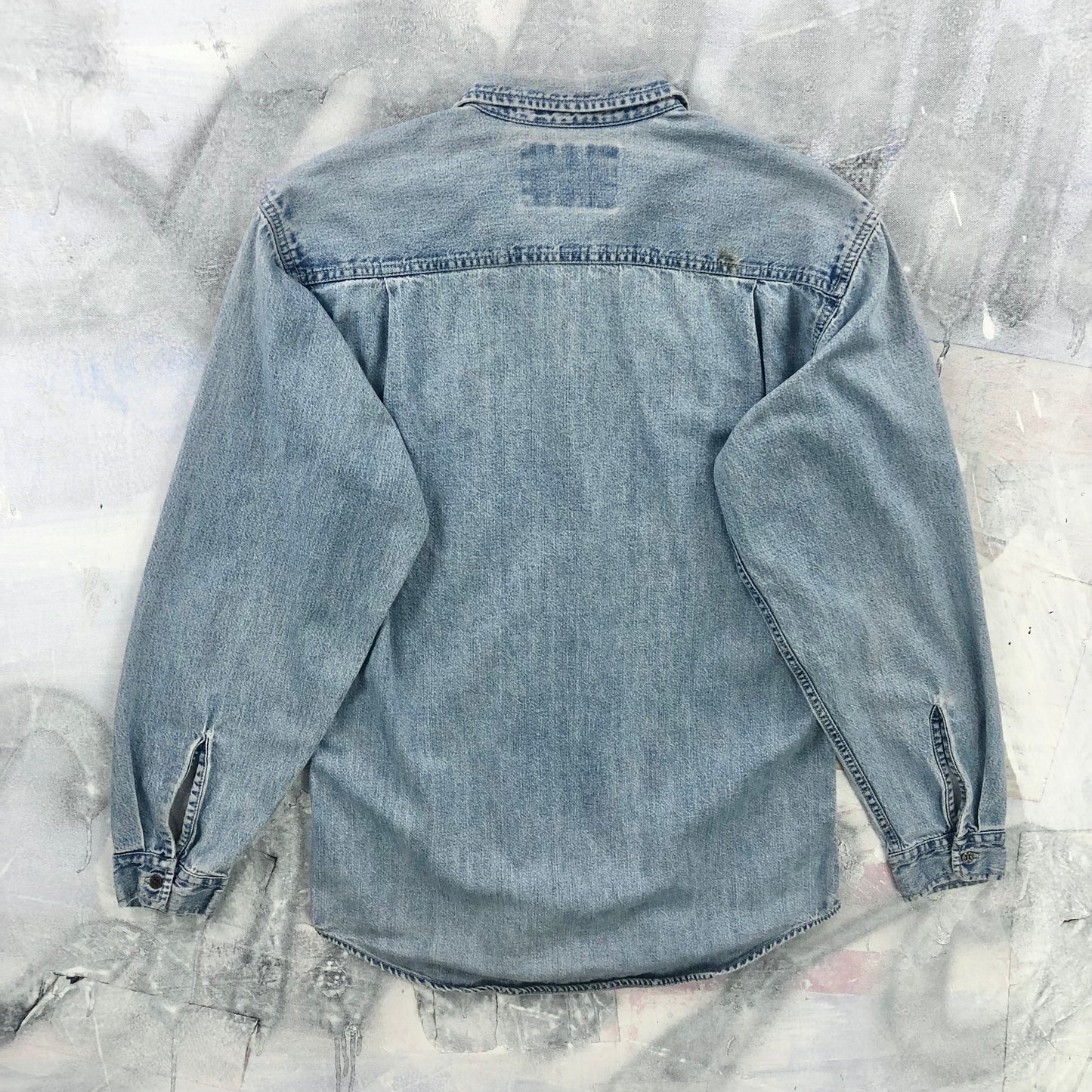 Vintage 90s Levis Denim Button Shirt S