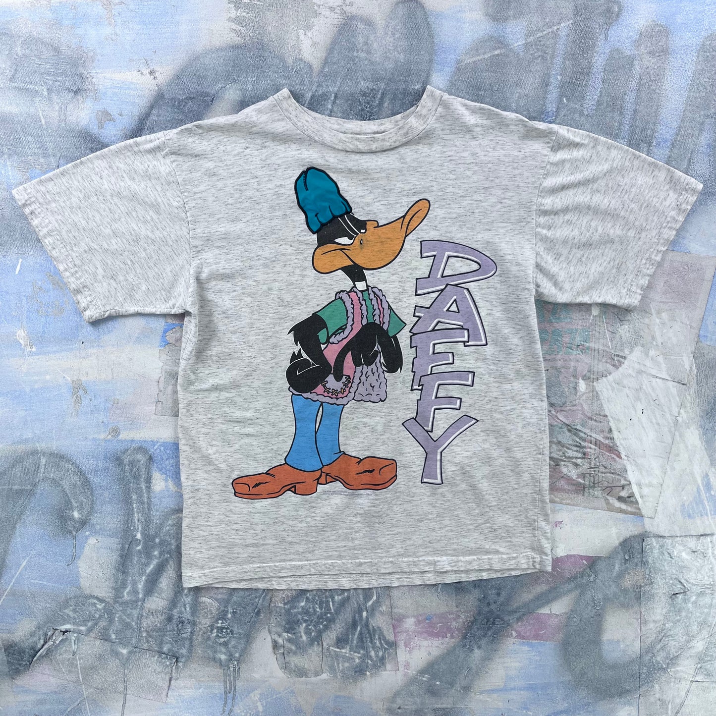 Vintage 90s Daffy Duck T Shirt M