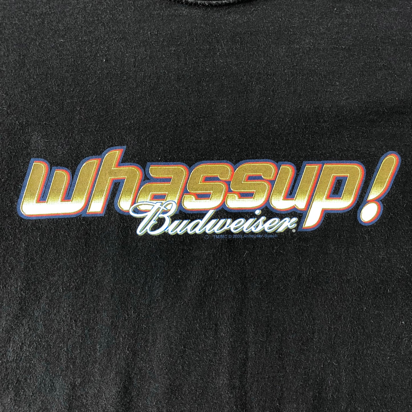 Vintage Budweiser Whassup T Shirt L