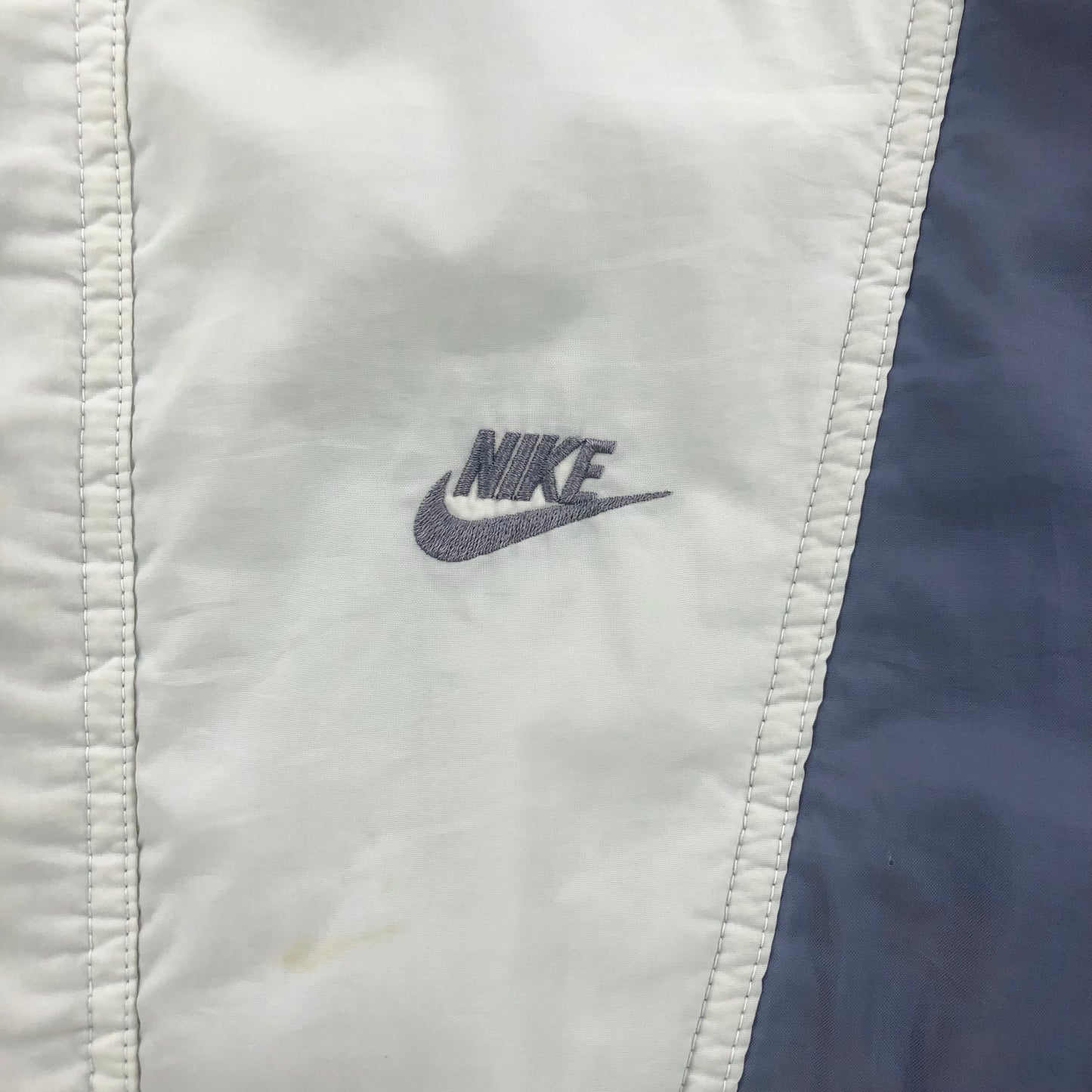 Vintage 80s Nike Korea International Fleece Lined Zip Sport Jacket L