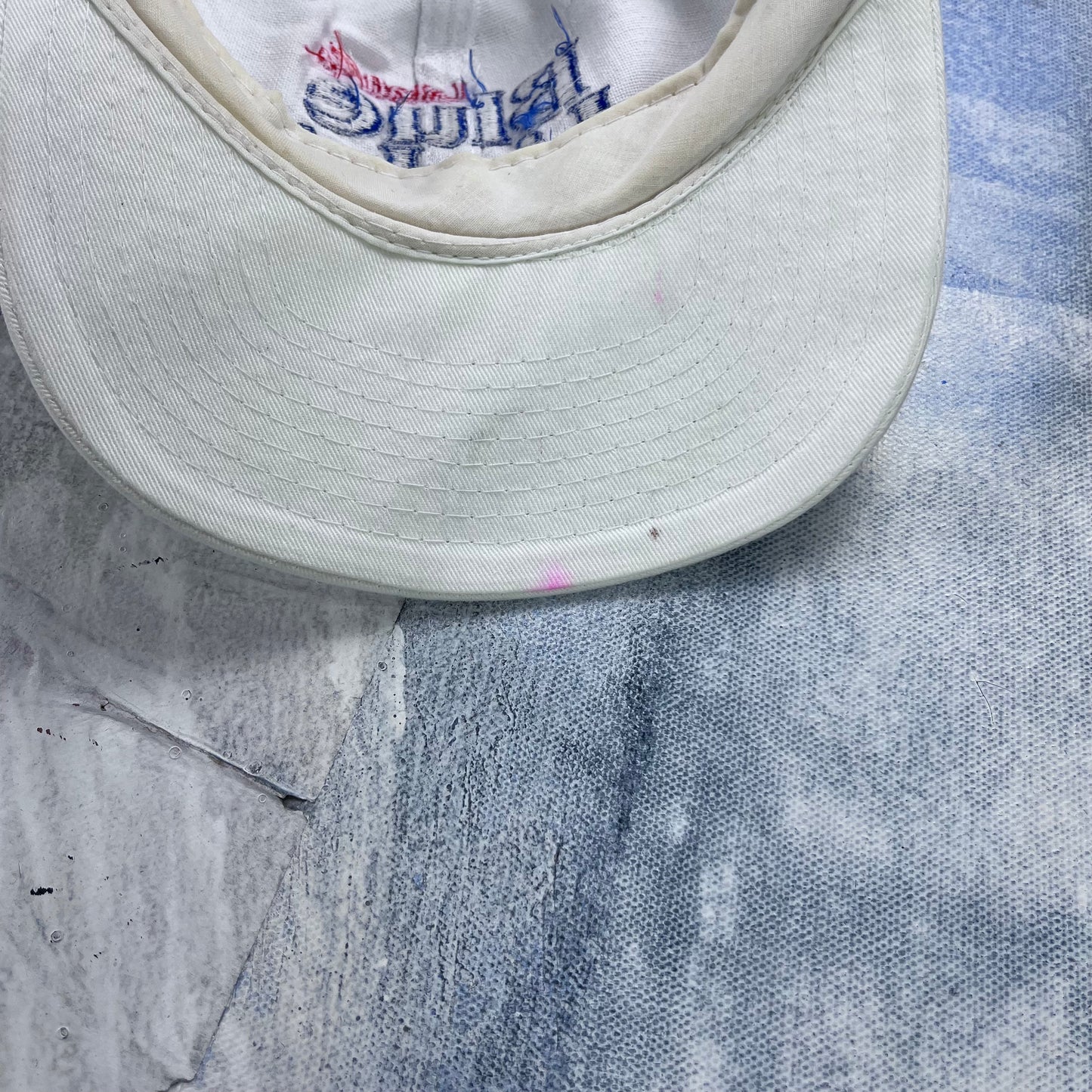 Vintage 90s Labatt Bud Light Beer Snapback Hat