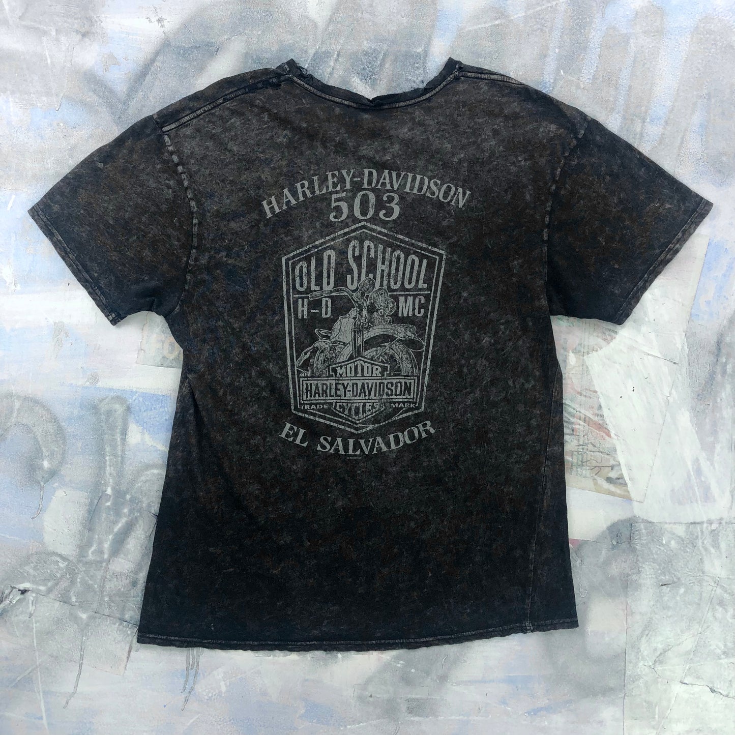 Harley Davidson Motorcycles El Salvador T Shirt XL