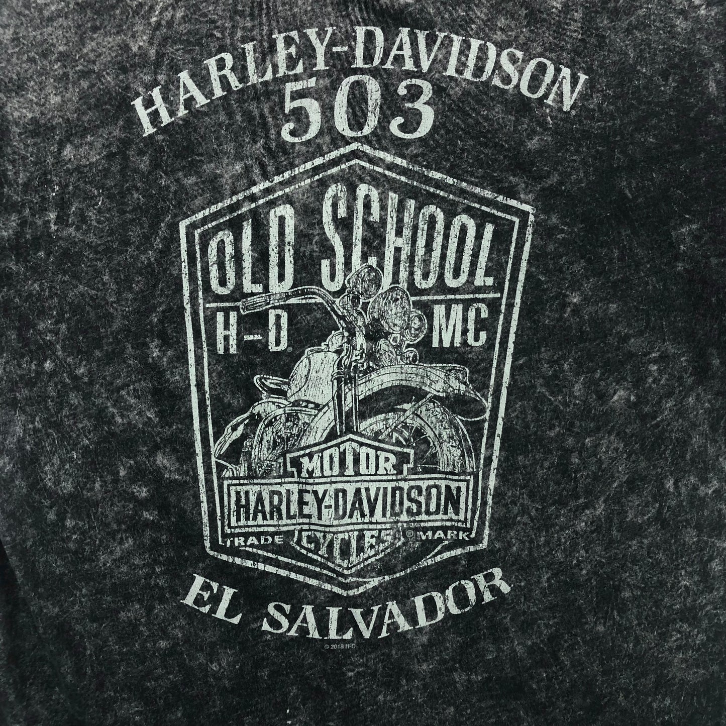Harley Davidson Motorcycles El Salvador T Shirt XL