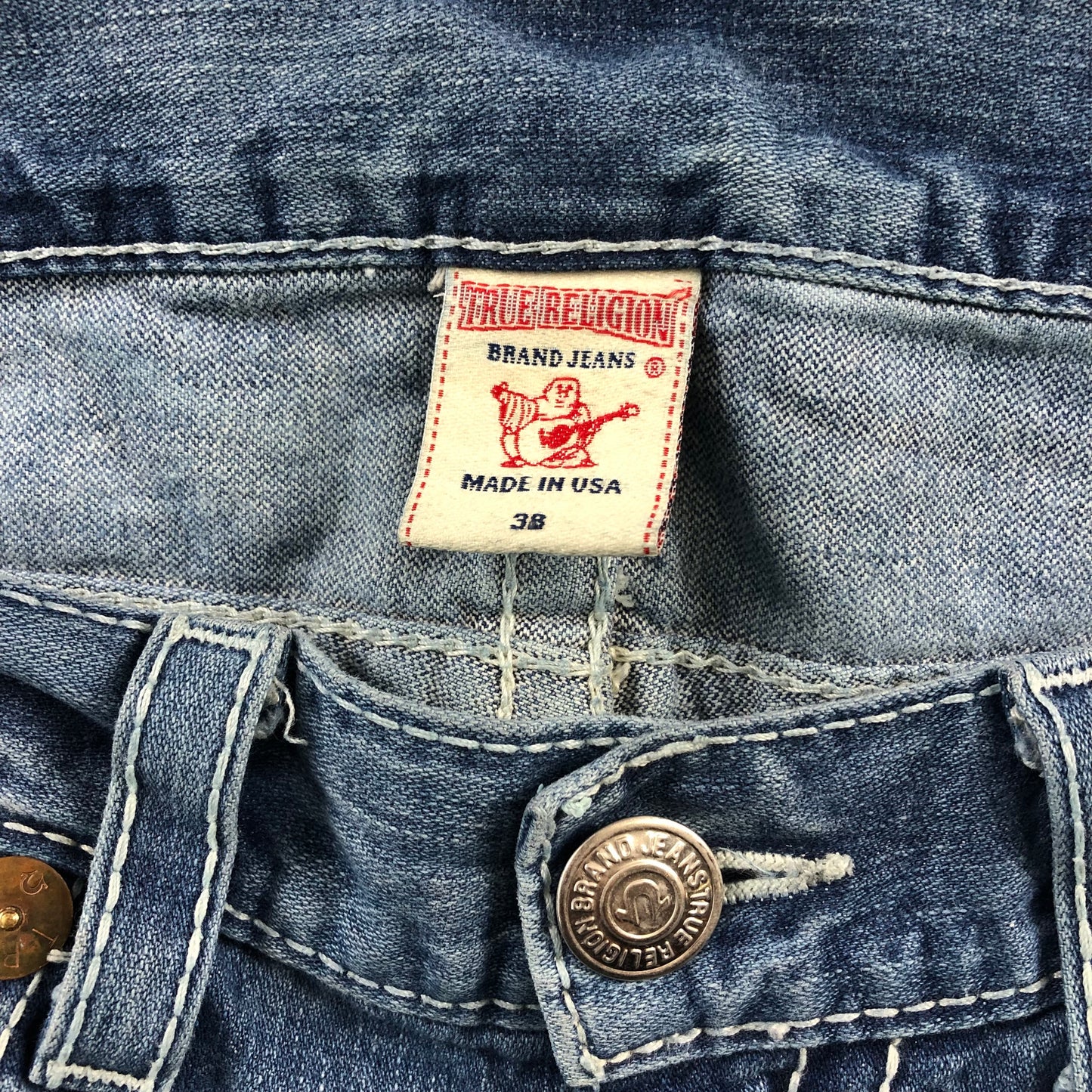 True Religion USA Billy Big T Flared Jean 38