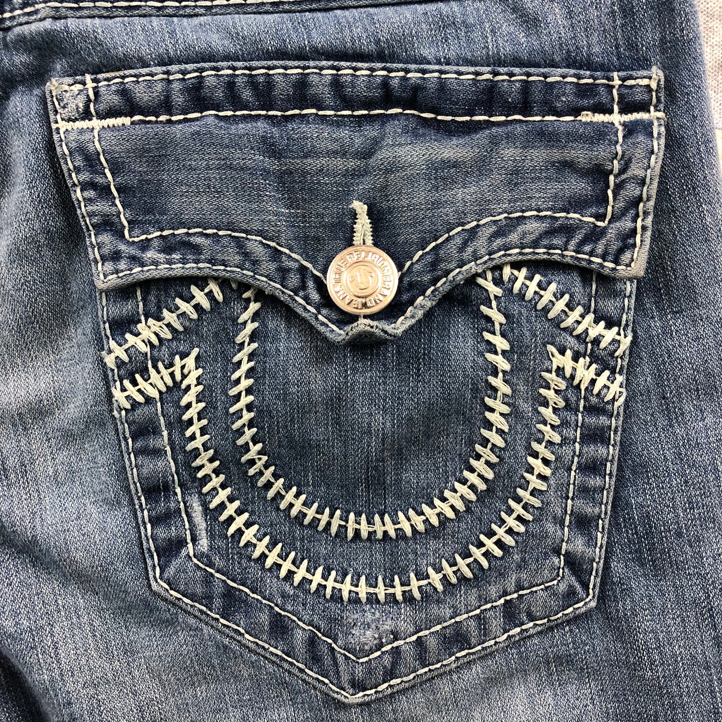 True Religion USA Billy Big T Flared Jean 38