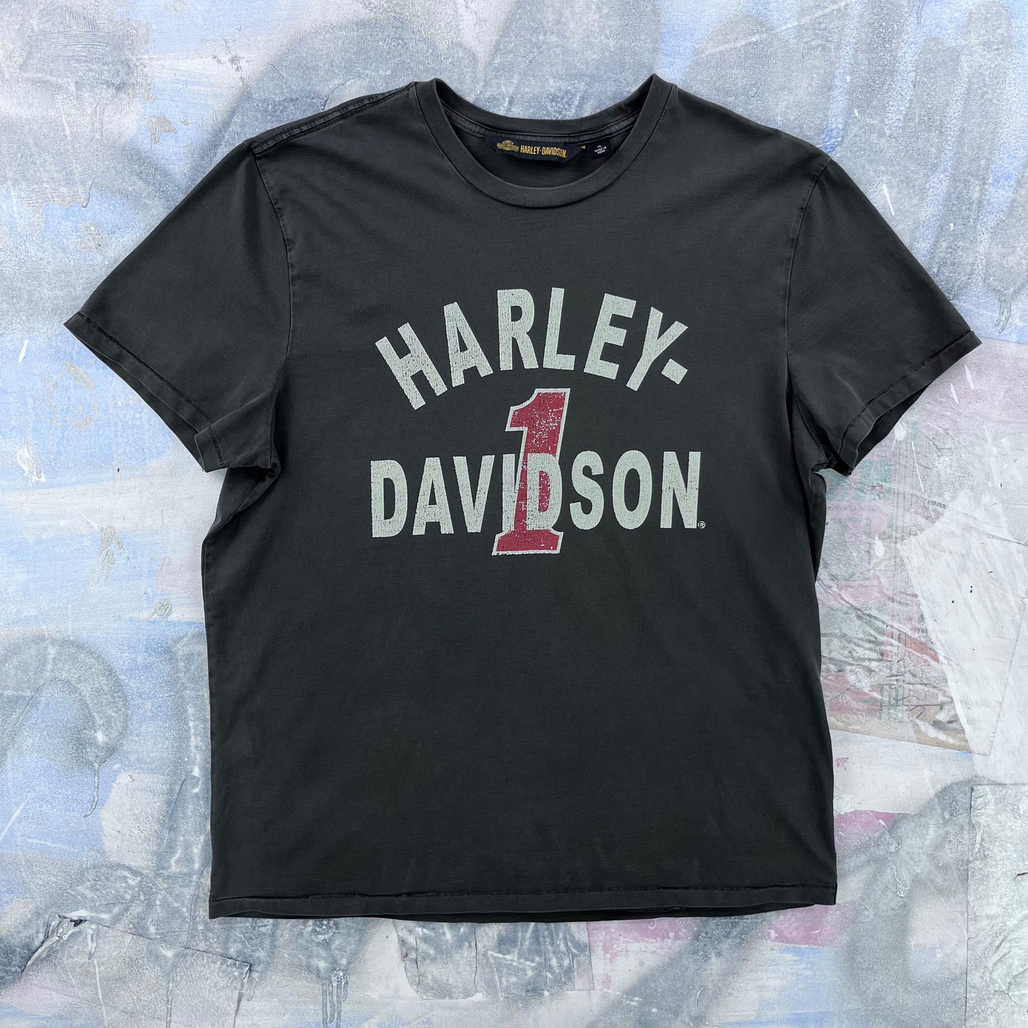 Harley Davidson Motorcycles Number 1 T Shirt XL