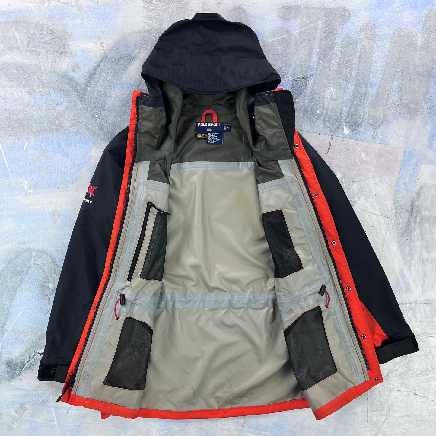 Polo Sport Ralph Lauren Goretex Hooded Zip Jacket S