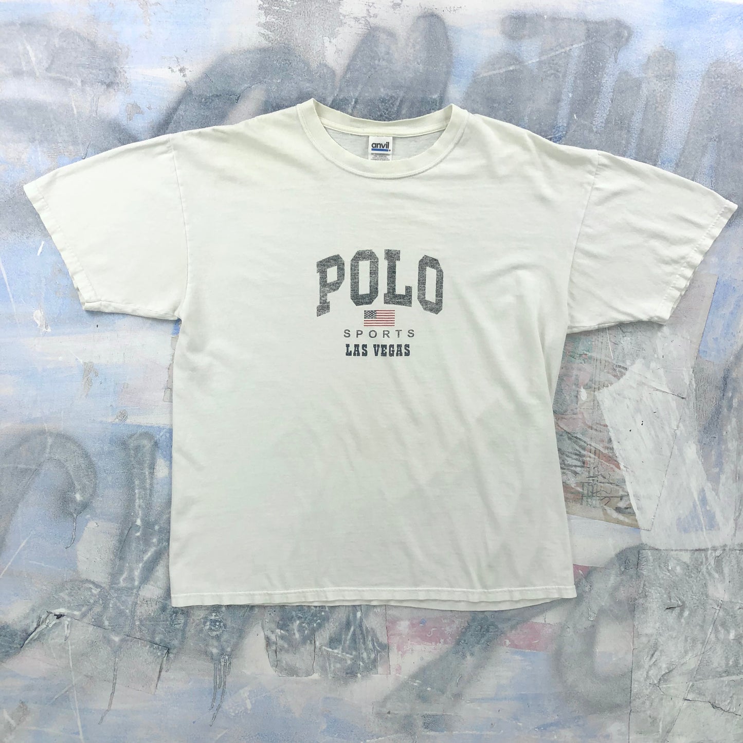 Vintage Polo Sports Ralph Lauren Las Vegas  T Shirt XL