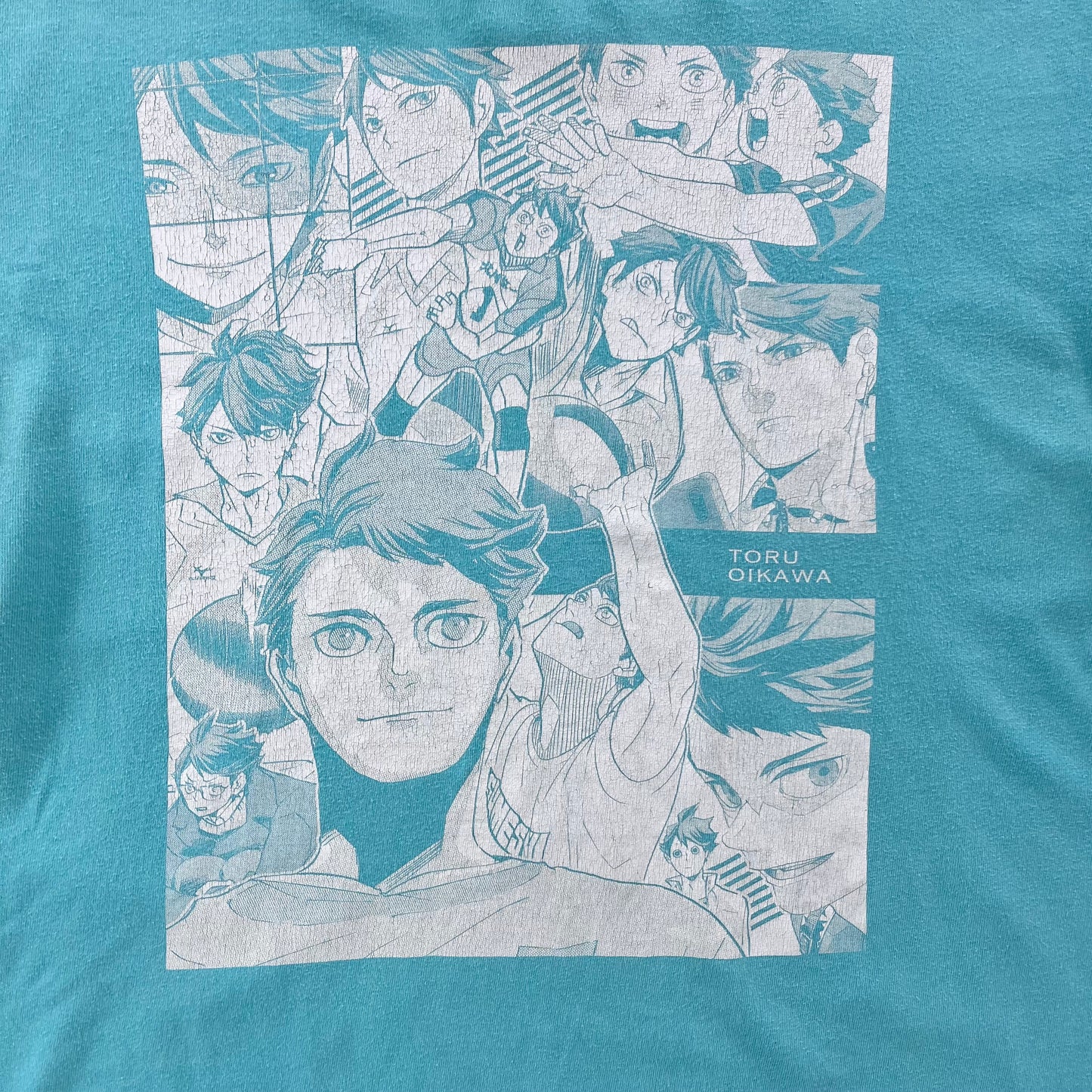 Haikyu Toru Oikawa Japanese Animated Series T Shirt XL