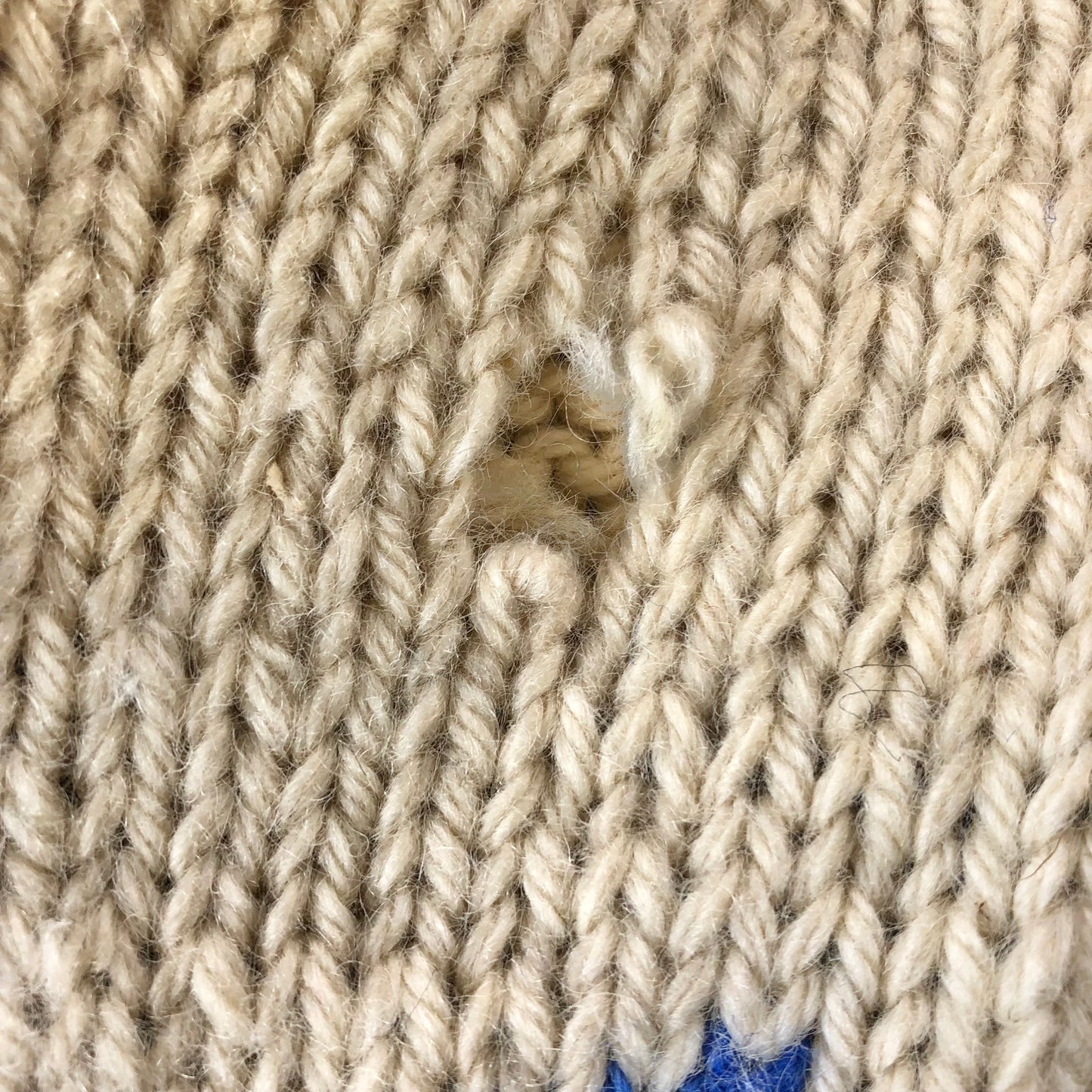 Vintage 60s Salmon Cowichan Wool Zip Sweater XL
