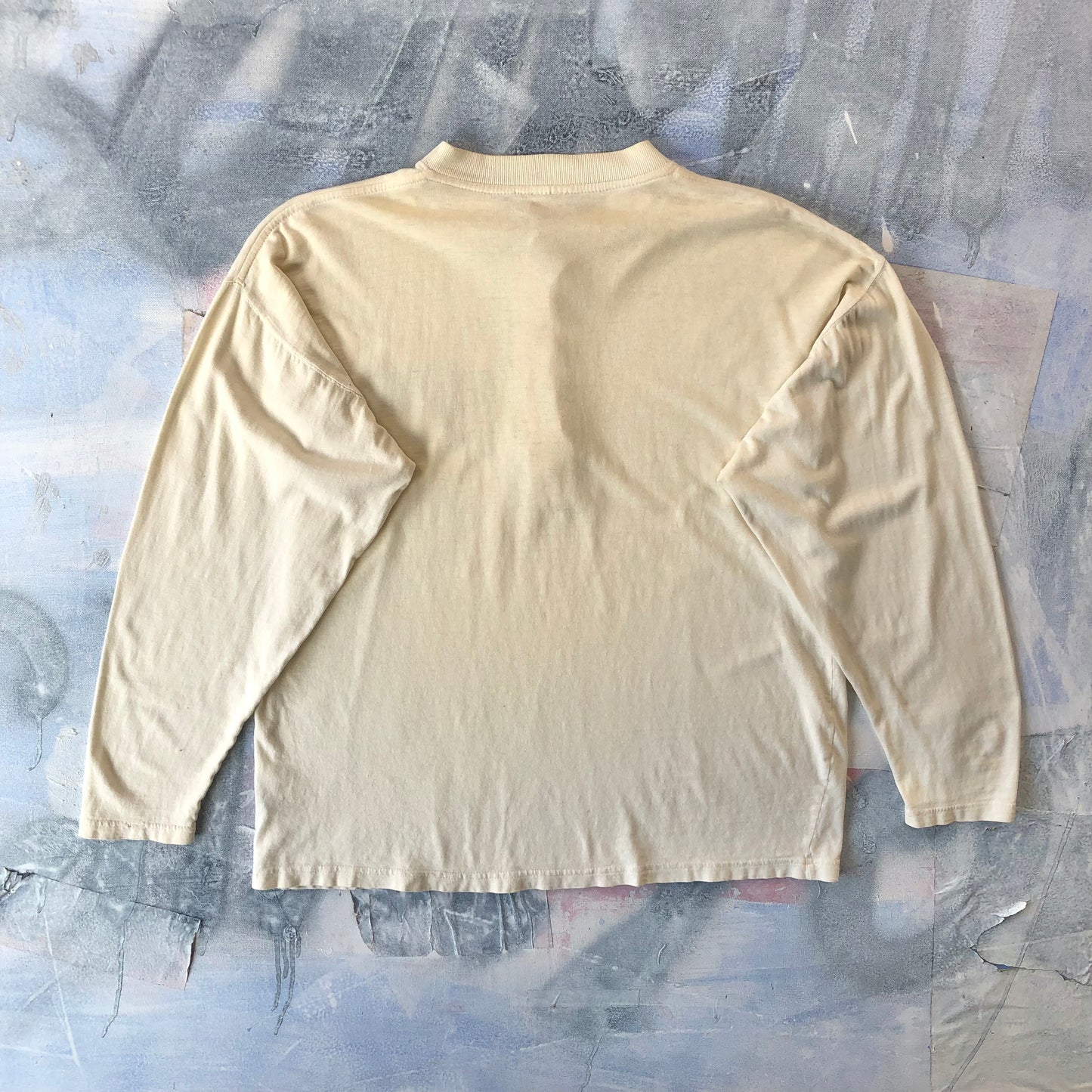 Vintage Georgetown Hoyas Henley Long Sleeve T Shirt M