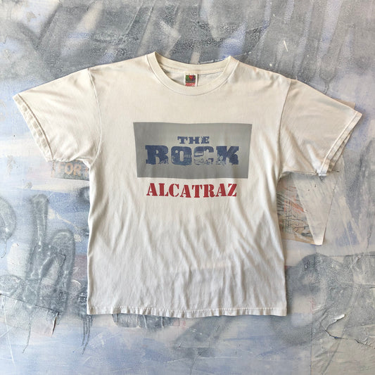 Vintage The Rock Alcatraz T Shirt L