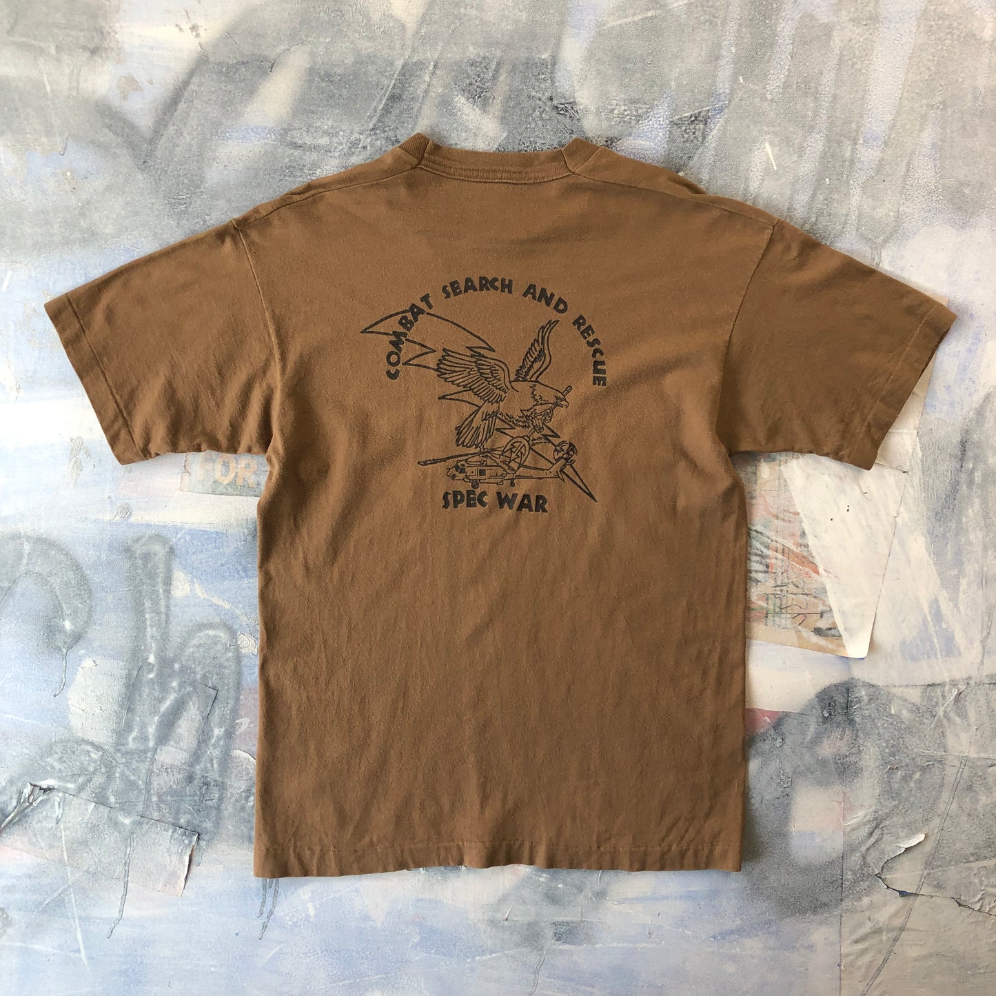 Vintage USA Navy Firehawks HCS-5 T Shirt L