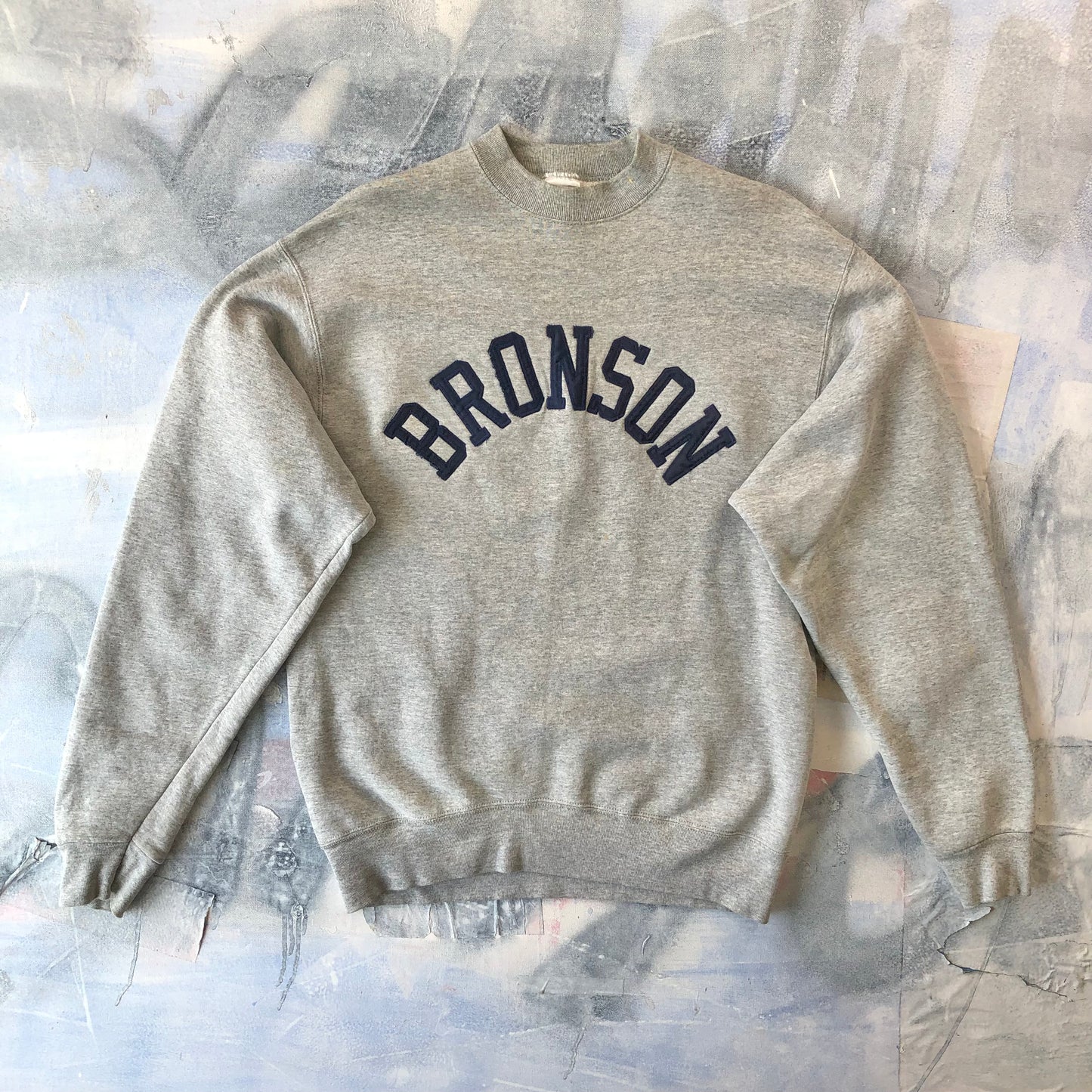 Vintage USA Bronson Embroided Crewneck Sweatshirt L