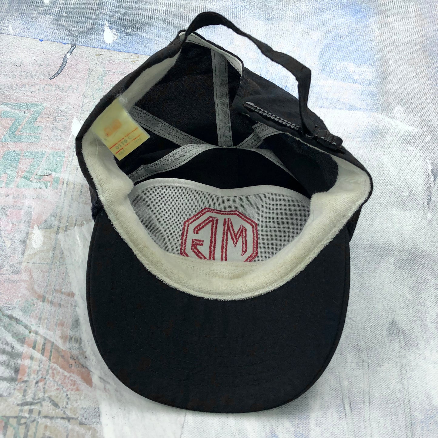 Vintage MG Morris Garages Trucker Rope Snapback Hat