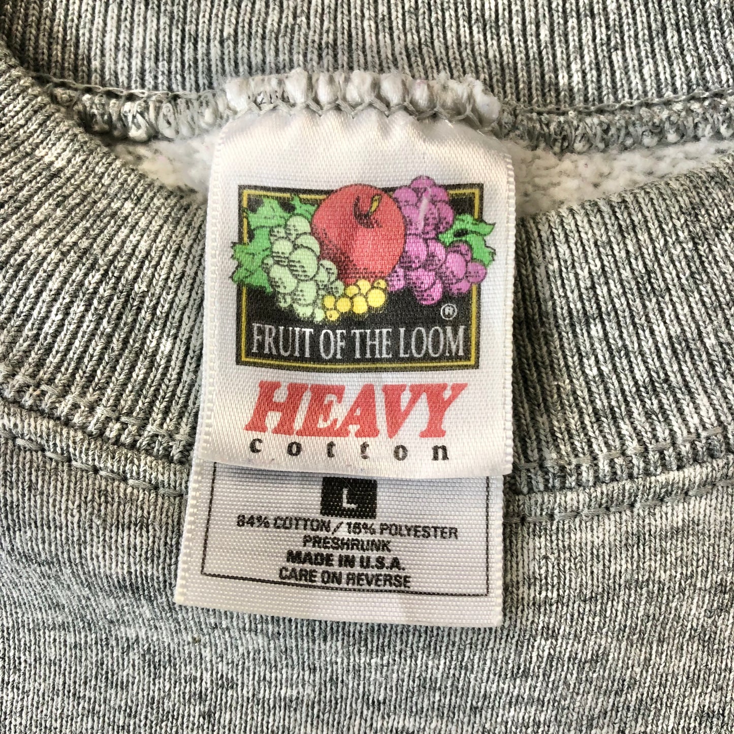 Vintage USA Bronson Embroided Crewneck Sweatshirt L