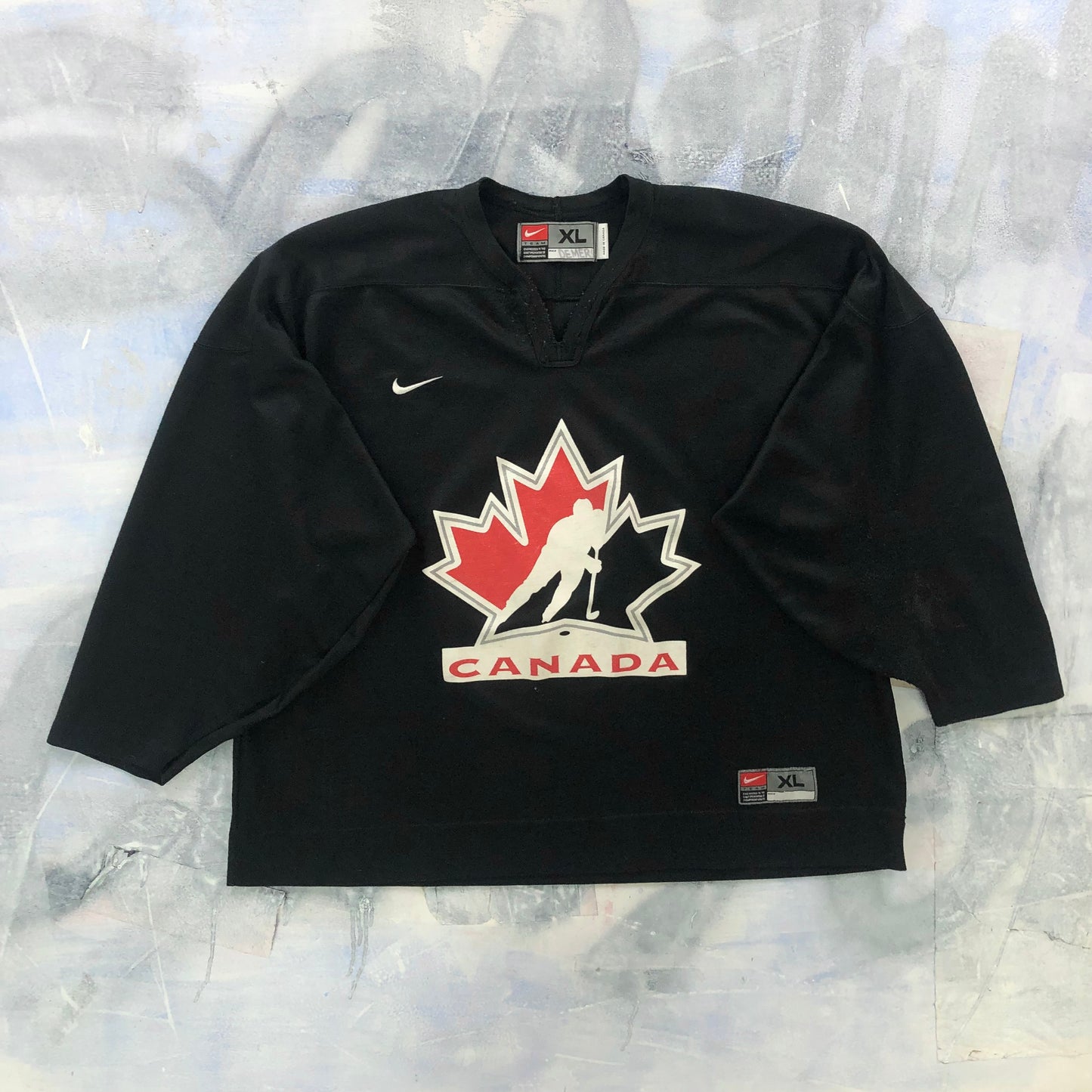 Vintage Nike Team Canada Hockey Jersey XL