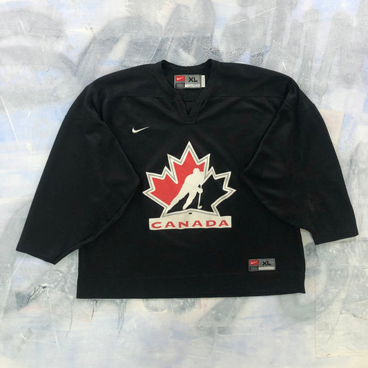 Vintage Nike Team Canada Hockey Jersey XL