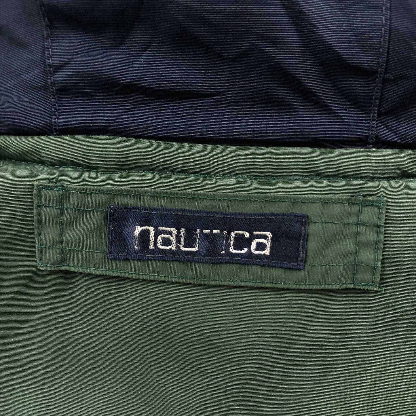 Vintage Nautica Team Nautica USA Fleece Lined Hooded Zip Jacket L
