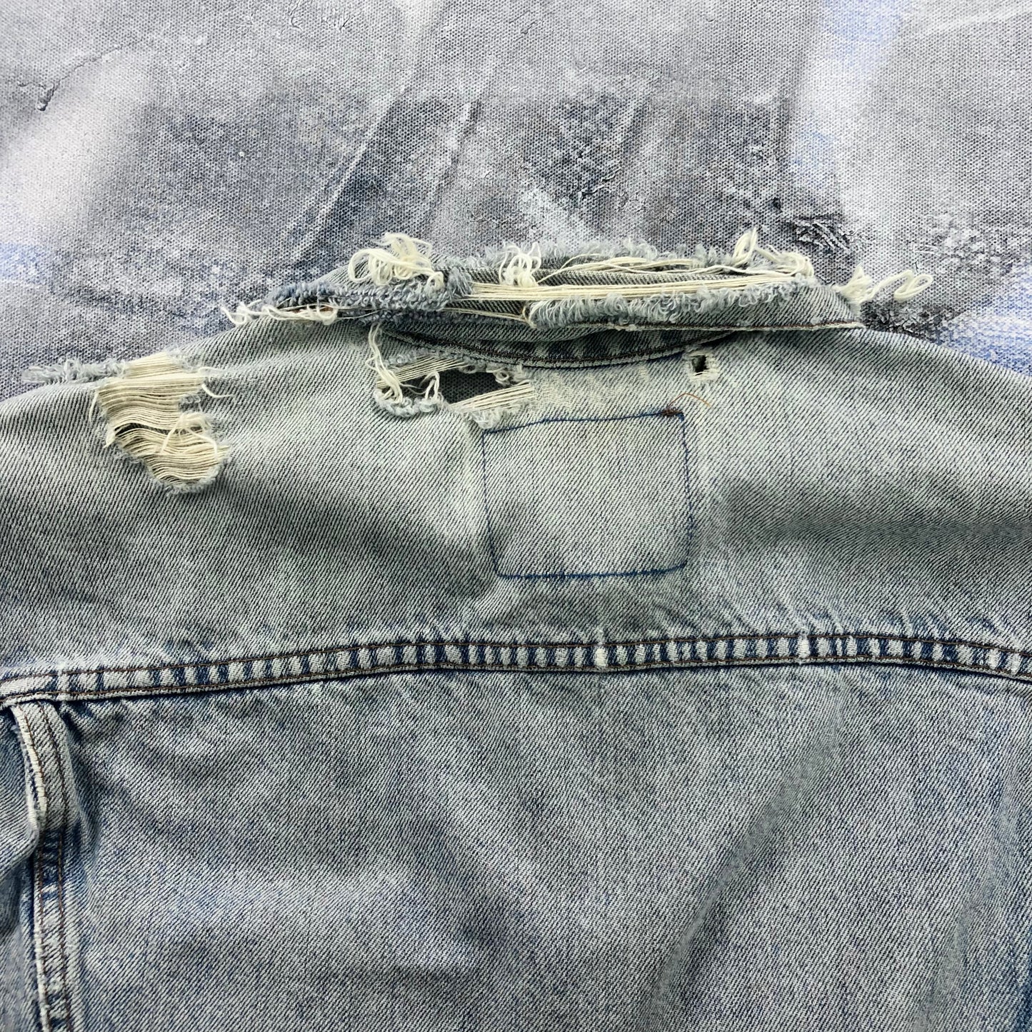 Vintage Levis Denim Button Jacket L