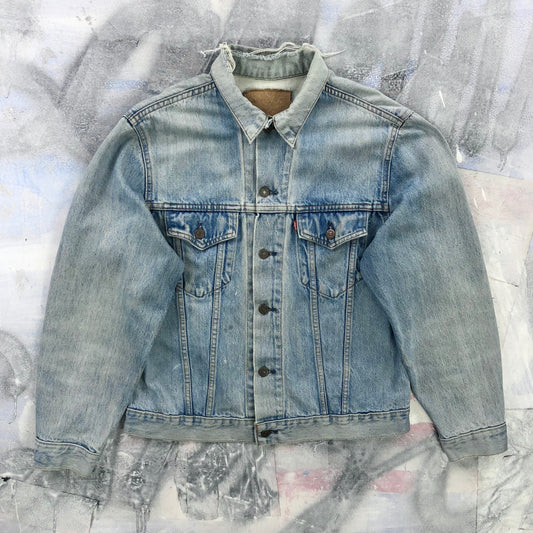 Vintage Levis Denim Button Jacket M