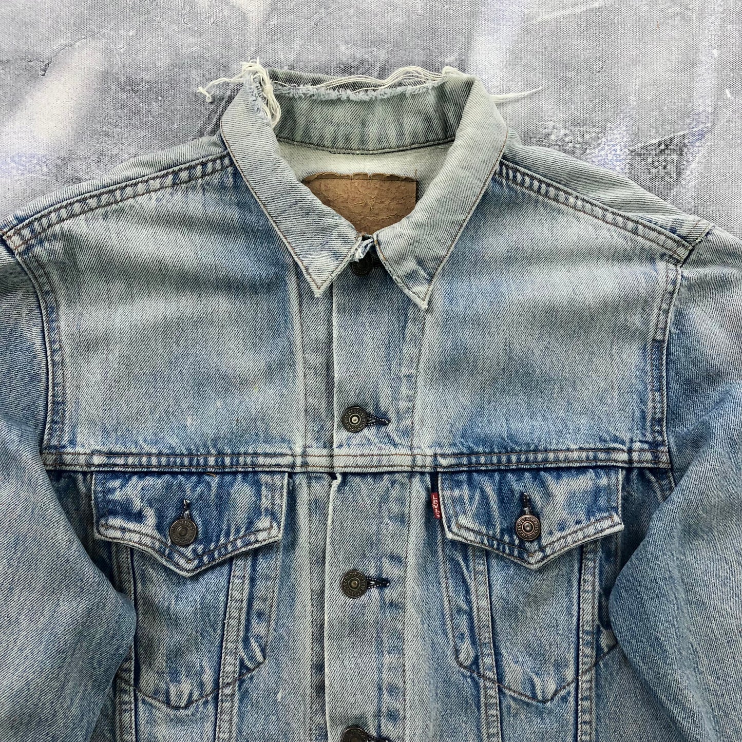 Vintage Levis Denim Button Jacket M