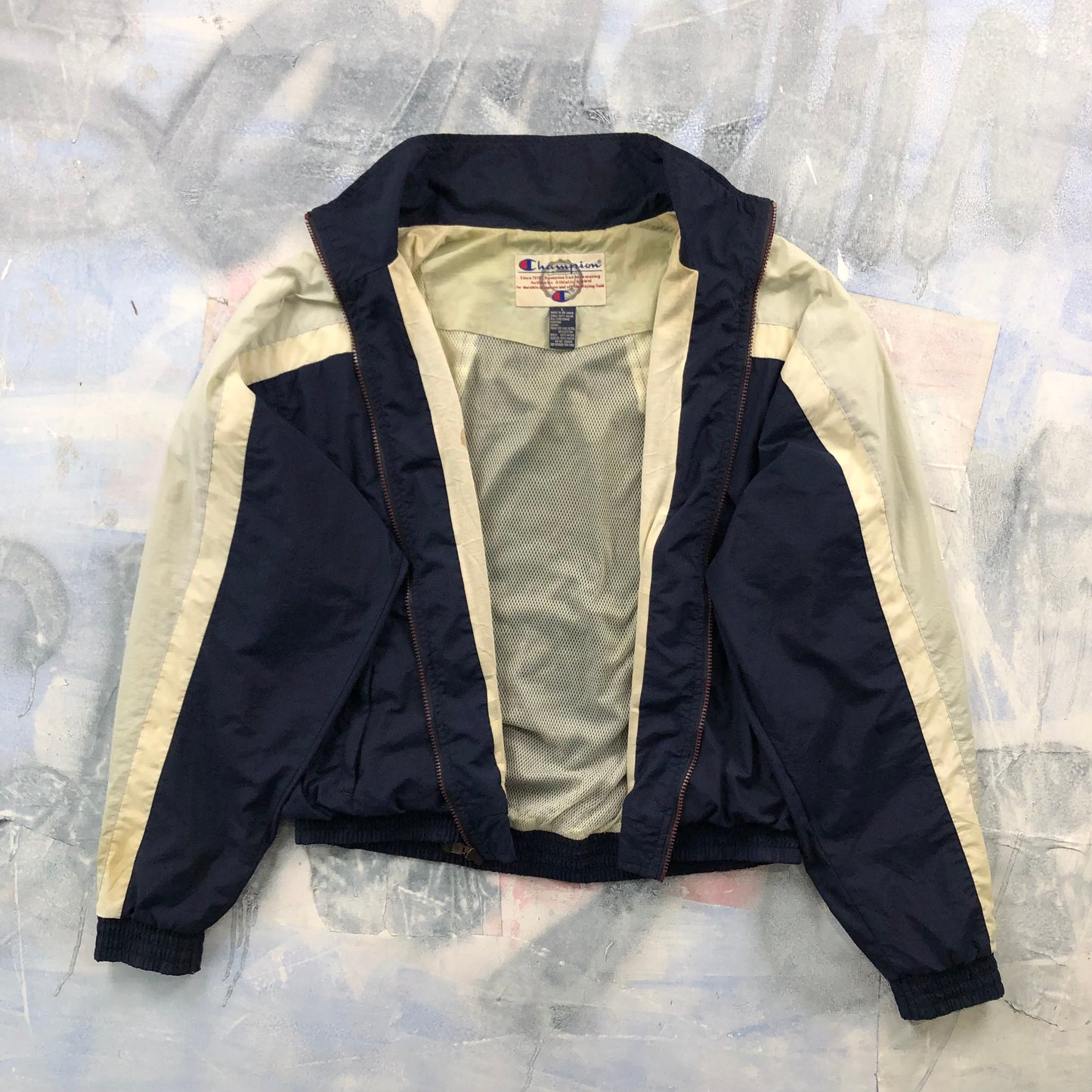Vintage Champion Windbreaker Zip Jacket L