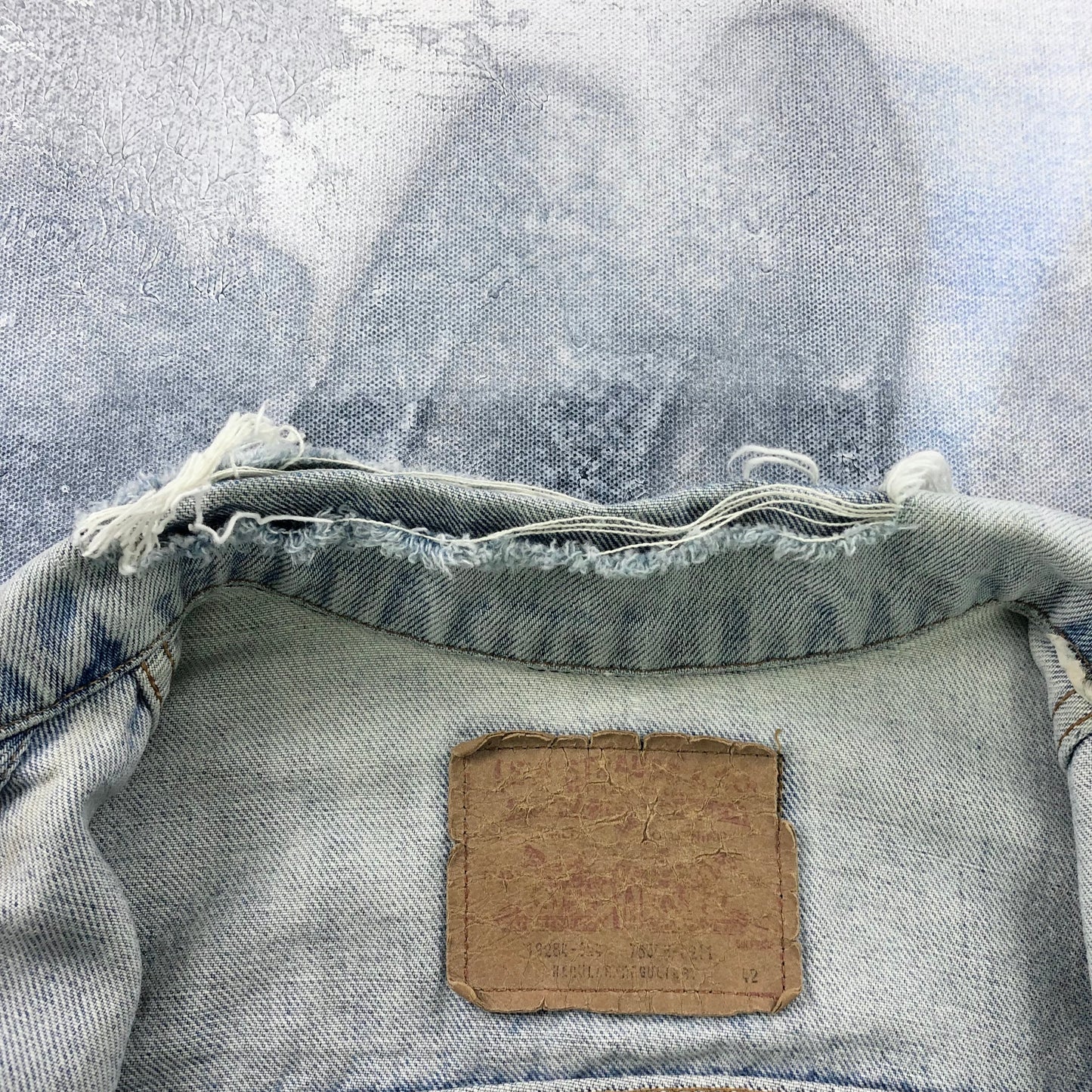 Vintage Levis Denim Button Jacket M