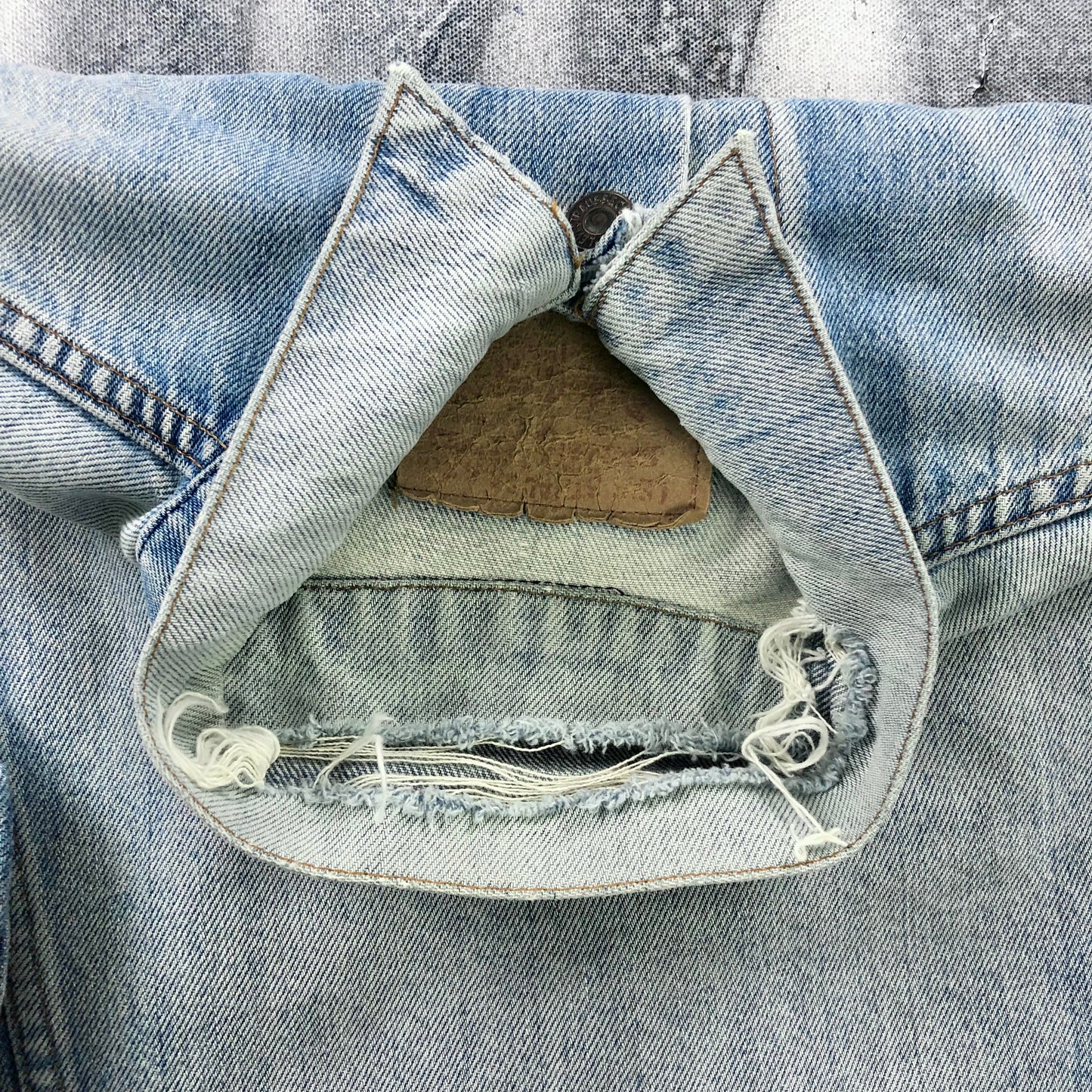 Vintage Levis Denim Button Jacket M