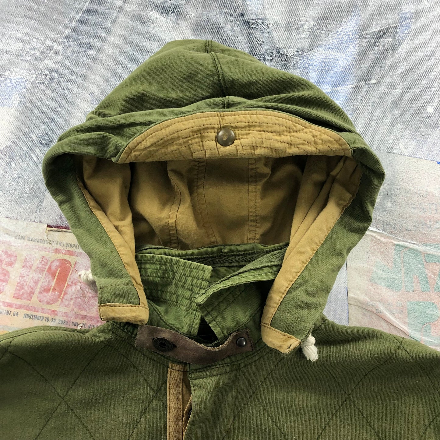 Vintage Polo Ralph Lauren Fish & Game Club Rugby Long Sleeve Hooded Polo M