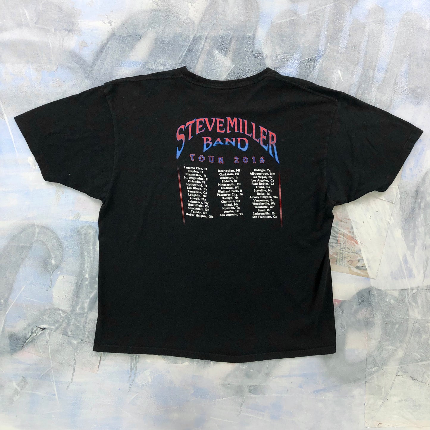 Vintage Steve Miller Band 2016 Tour T Shirt XXL