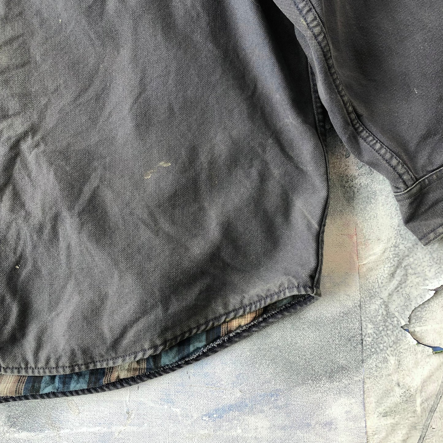 Vintage L.L Bean Workwear Heavyweight Plaid Lined Button Shirt L