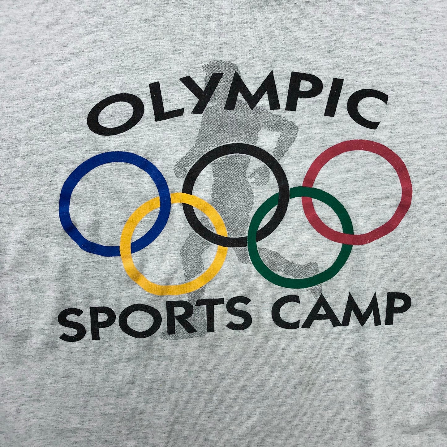 Vintage 90s Olympics Sports Camp Single Stitch T Shirt L
