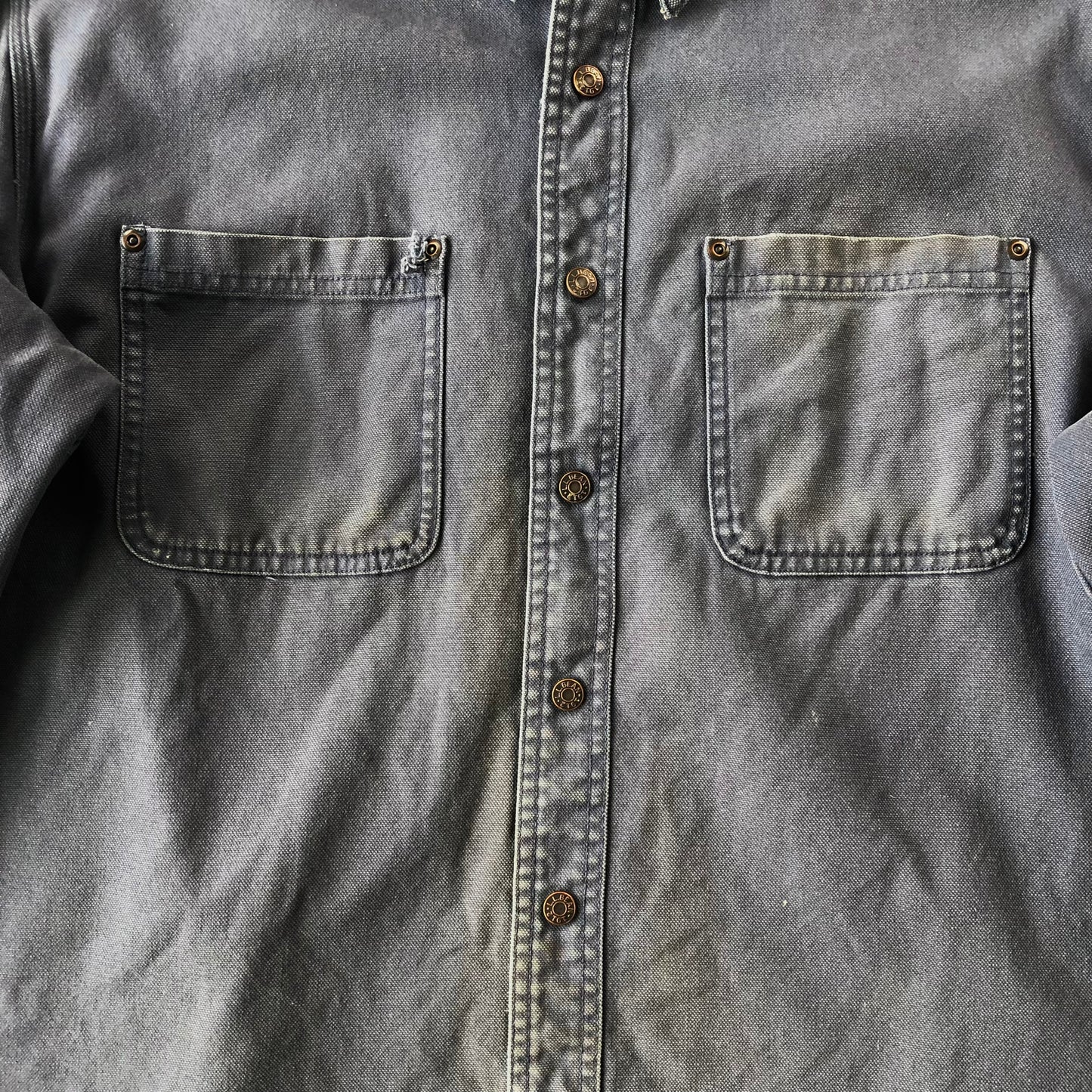 Vintage L.L Bean Workwear Heavyweight Plaid Lined Button Shirt L